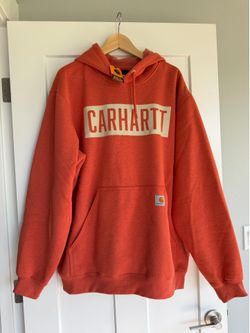 New with Tag Carhartt Men’s XL Loose Fit Hoodie Orange