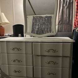 Two Piece All Off White Girl Bedroom Set Delivery available With A Fee