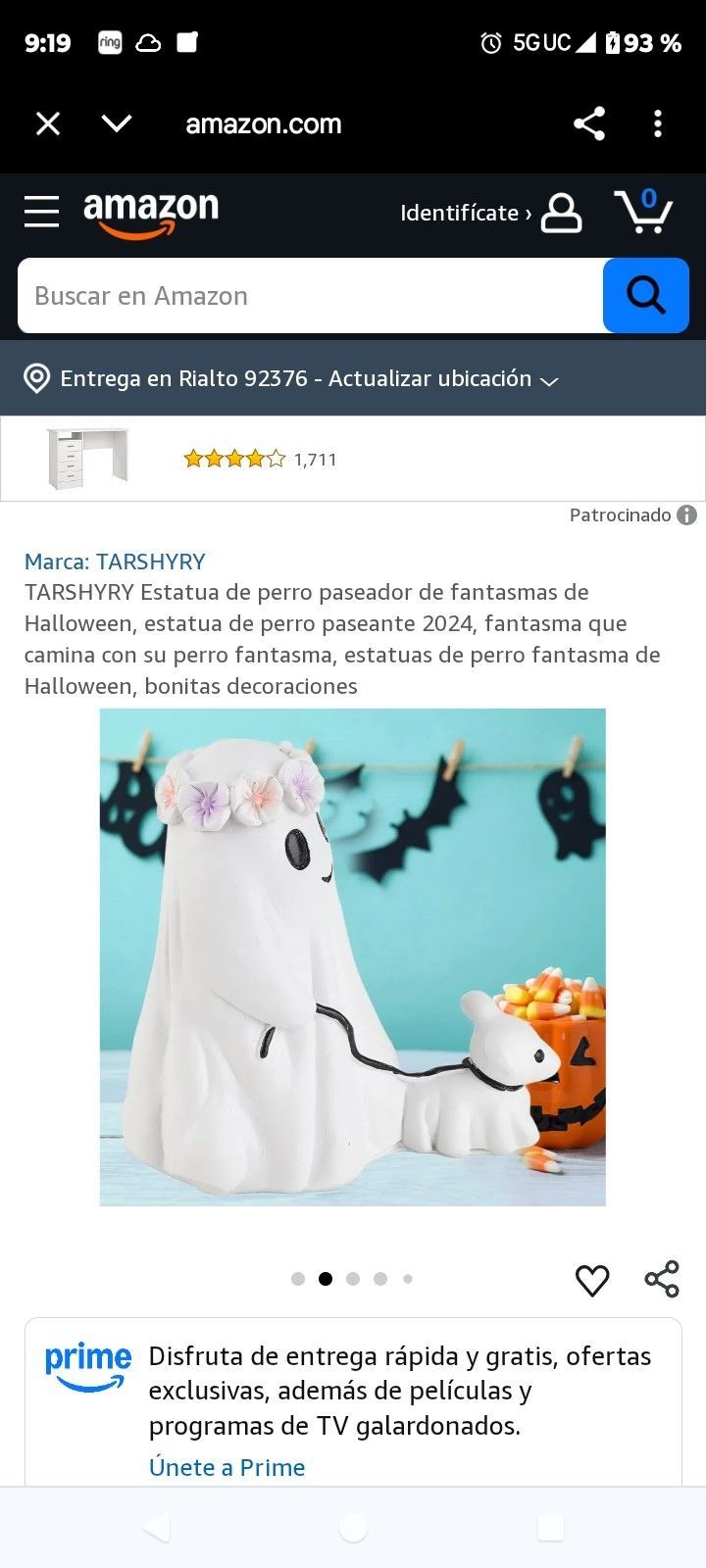 Dog Walking Ghost (2 Pzas)