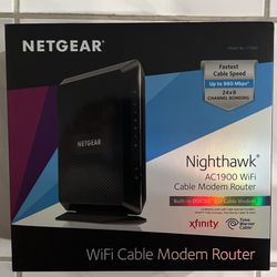 Netgear WiFi Cable Modem Router