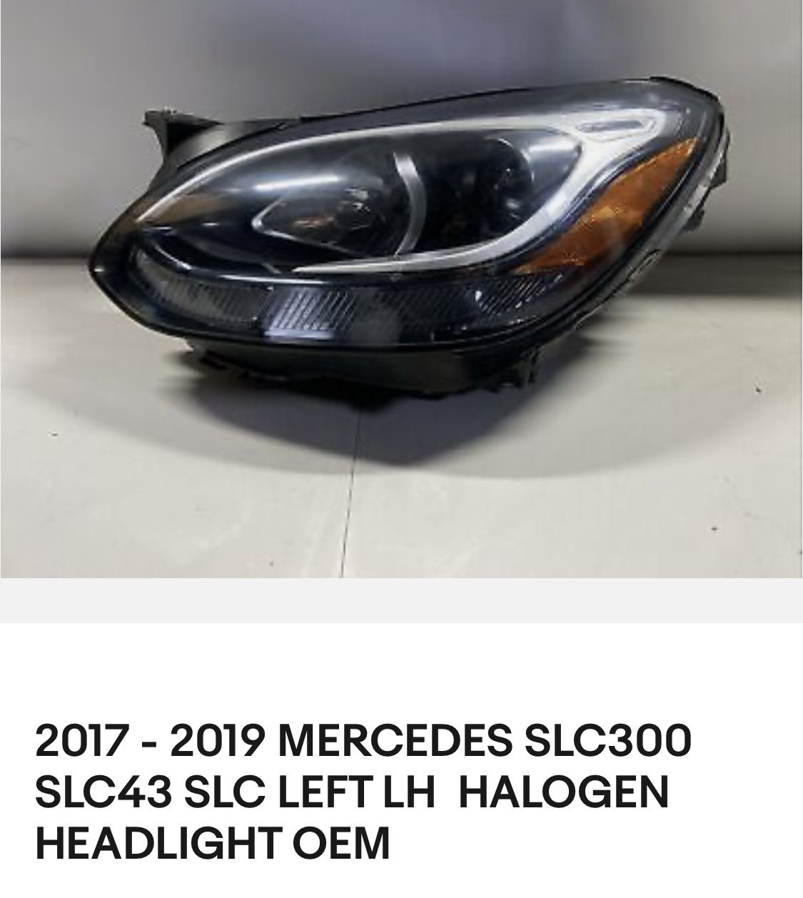 Used Mercedes Headlights 