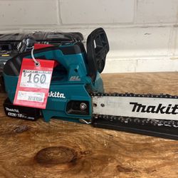 Makita Cordless Chain Saw With Battery And Charger