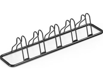 5-Bike Floor Storage Rack Bicycle
