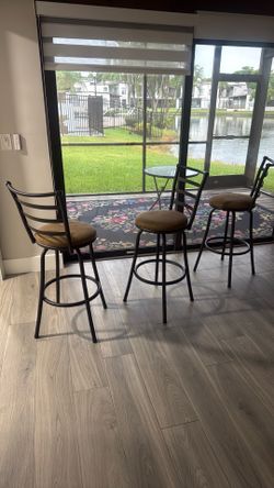 3 Barstools