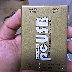 Whirlwind pcUSB Computer Audio USB Interface Excellent Condition