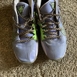 Nike LeBron 11 “Dunkman” – Volt Green / Metallic Silver / Black (Pre-Owned)