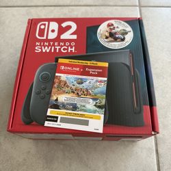 NEW Costco Nintendo Switch 2 Mario Kart World Bundle W/ 12 Month Online Expansion Pack