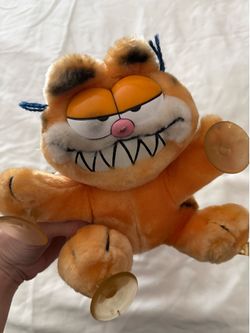 Vintage Garfield Stuck on You Window cling