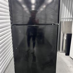 Whirlpool Black Top Freezer Fridge