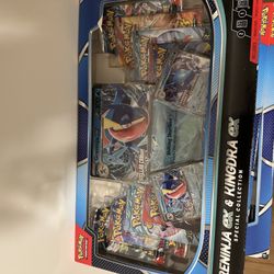 Pokemon TCG Greninja X Kingdra 10 Boxes