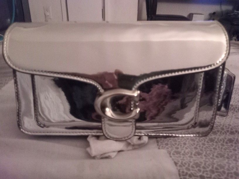 Coach Tabby 20 Silver $120