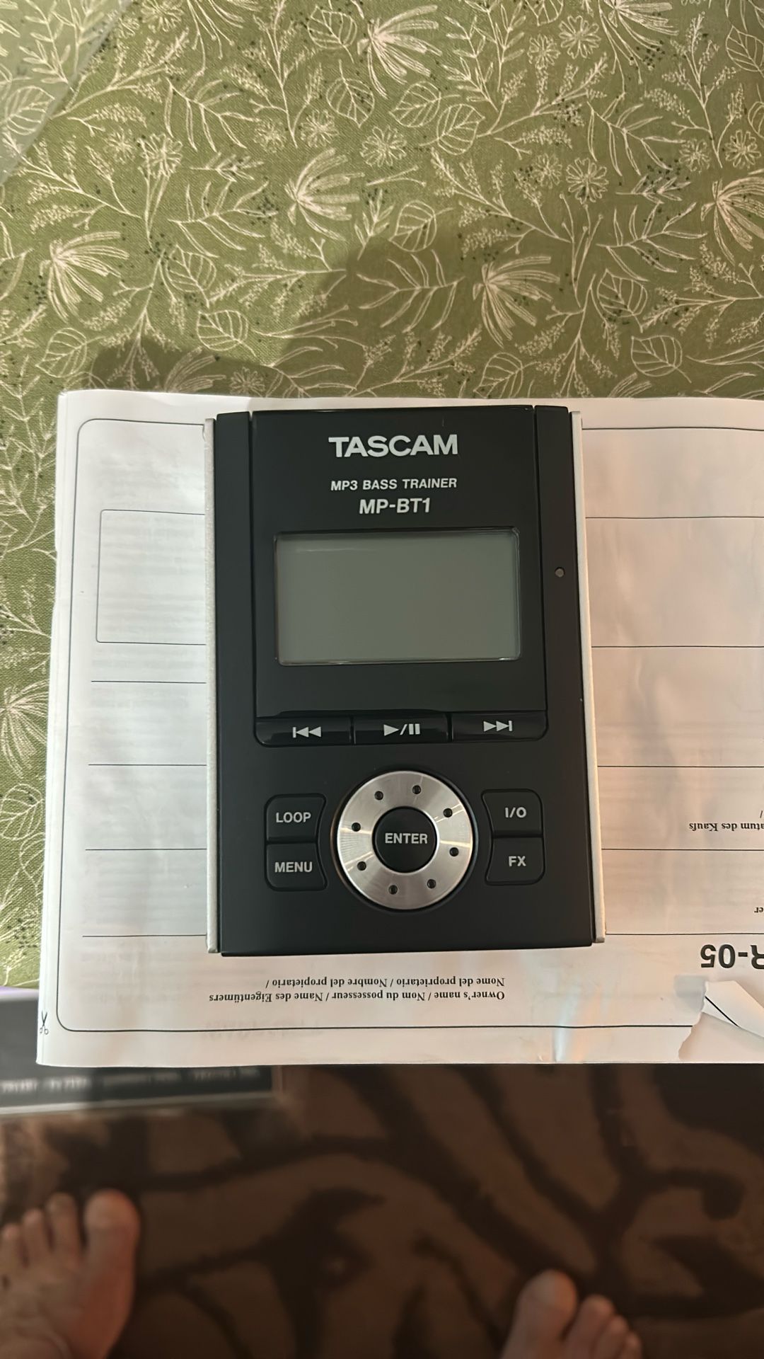 Tascam Bass Trainer