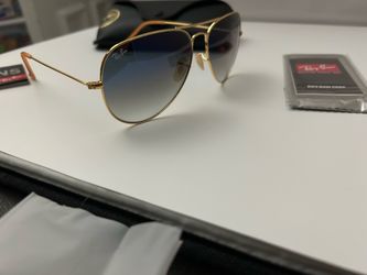 ray ban size 58 aviators