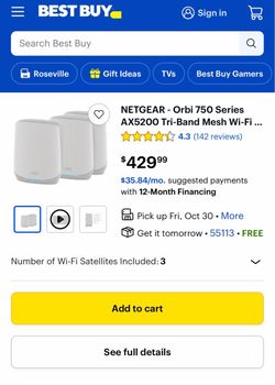 Netgear Orbi 750 Mesh Wi-Fi