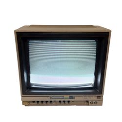 1984 Commodore 1702 Color Video CRT Monitor Retro Computing Gaming ~ READ