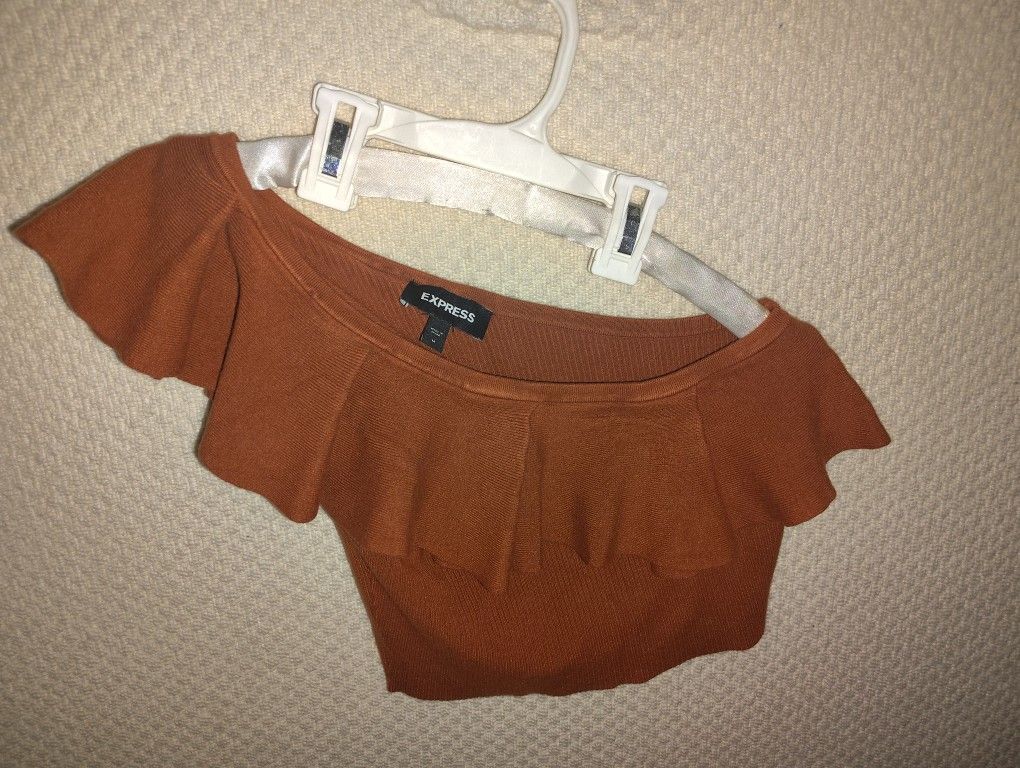 Guess Side Strap Crop Top
