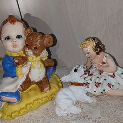 Vintage porcelain figurines