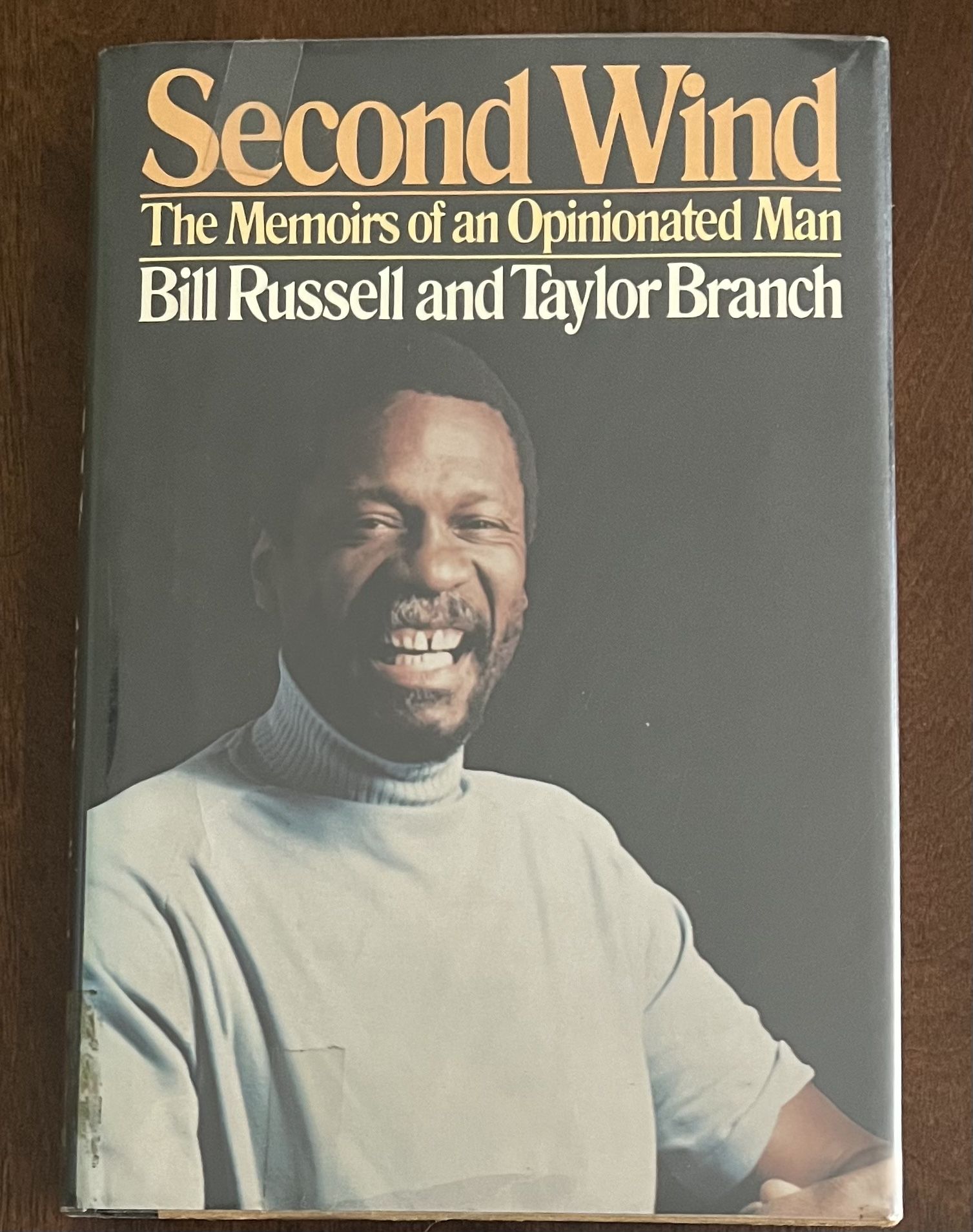 Second Wind - The Memoirs of  An Opinionated Man  (Hardback)—Bill Russell and Taylor Branch 