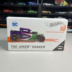 Hot Wheels Dc Comics Batman ID Limited Collectible Joker Bone Shaker Sealed