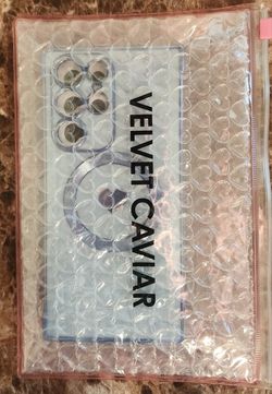 VELVET CAVIAR SAMSUNG GALAXY S22 phone Case, Light Blue With Heart Design