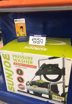 Sunjoe Pressure Washer 2300 PSI