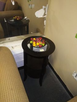 End table glass