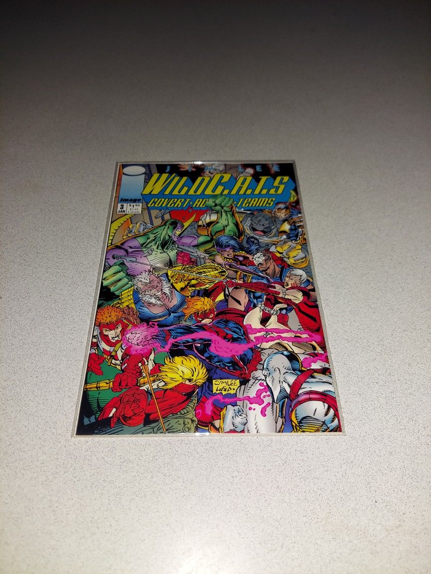 1993 WILDC.A.T.S #3 COMIC BAGGED AND BOARDED 