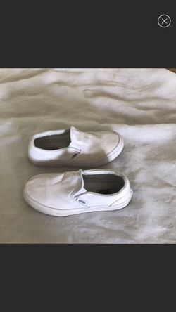 White vans size kids 1.5