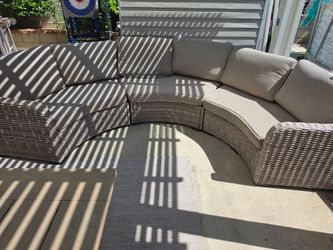 Half Moon Patio Set