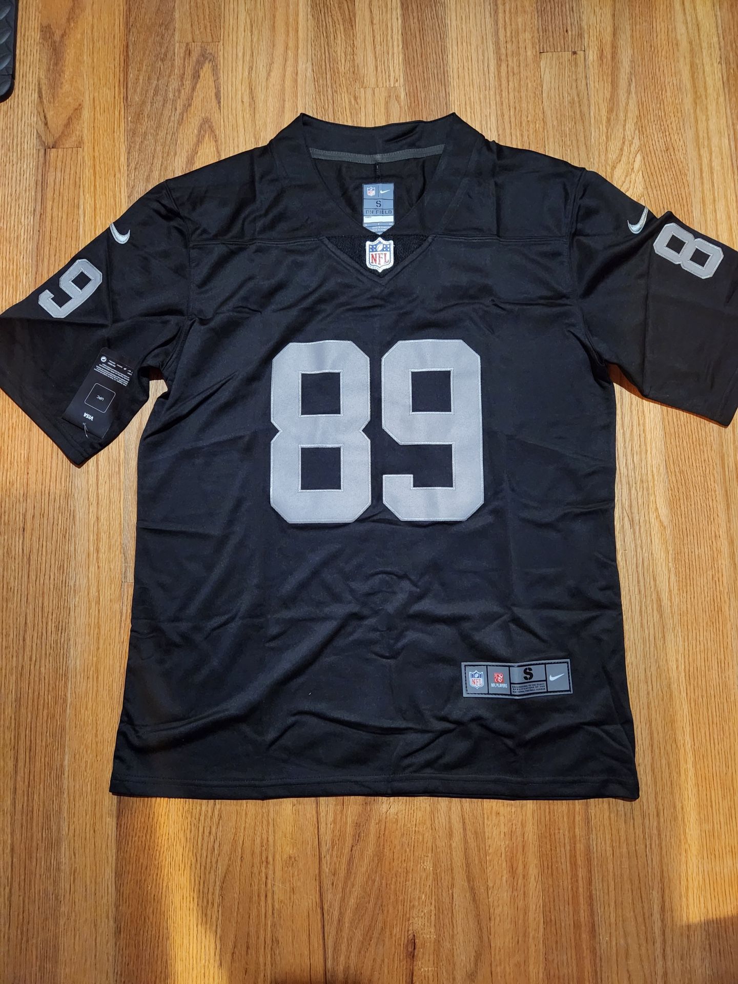 NFL Las Vegas Raiders football uniform No.89 Bowers game uniform jersey