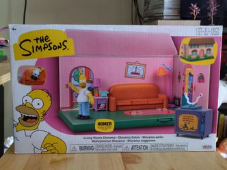 Homer Simpson Living Room Diorama
