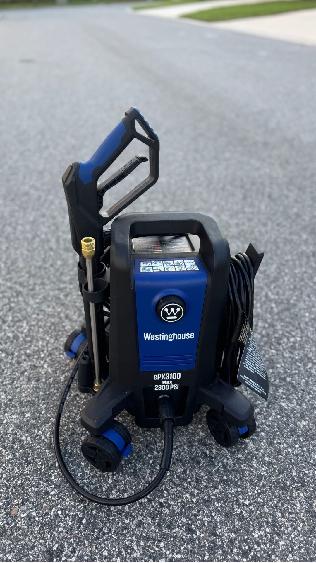 Westinghouse ePX3100 Electric Pressure Washer – 2300 PSI Max + Surface Cleaner & Accessories