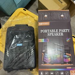 Portable Party Speaker. New 
