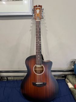 12 string guitar D’Angelico