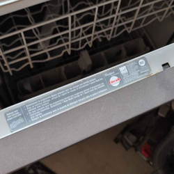 Steel dishwasher