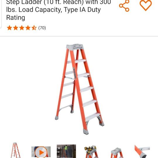 Louisville Ladder 6 ft. for Sale in Lake Elsinore, CA - OfferUp
