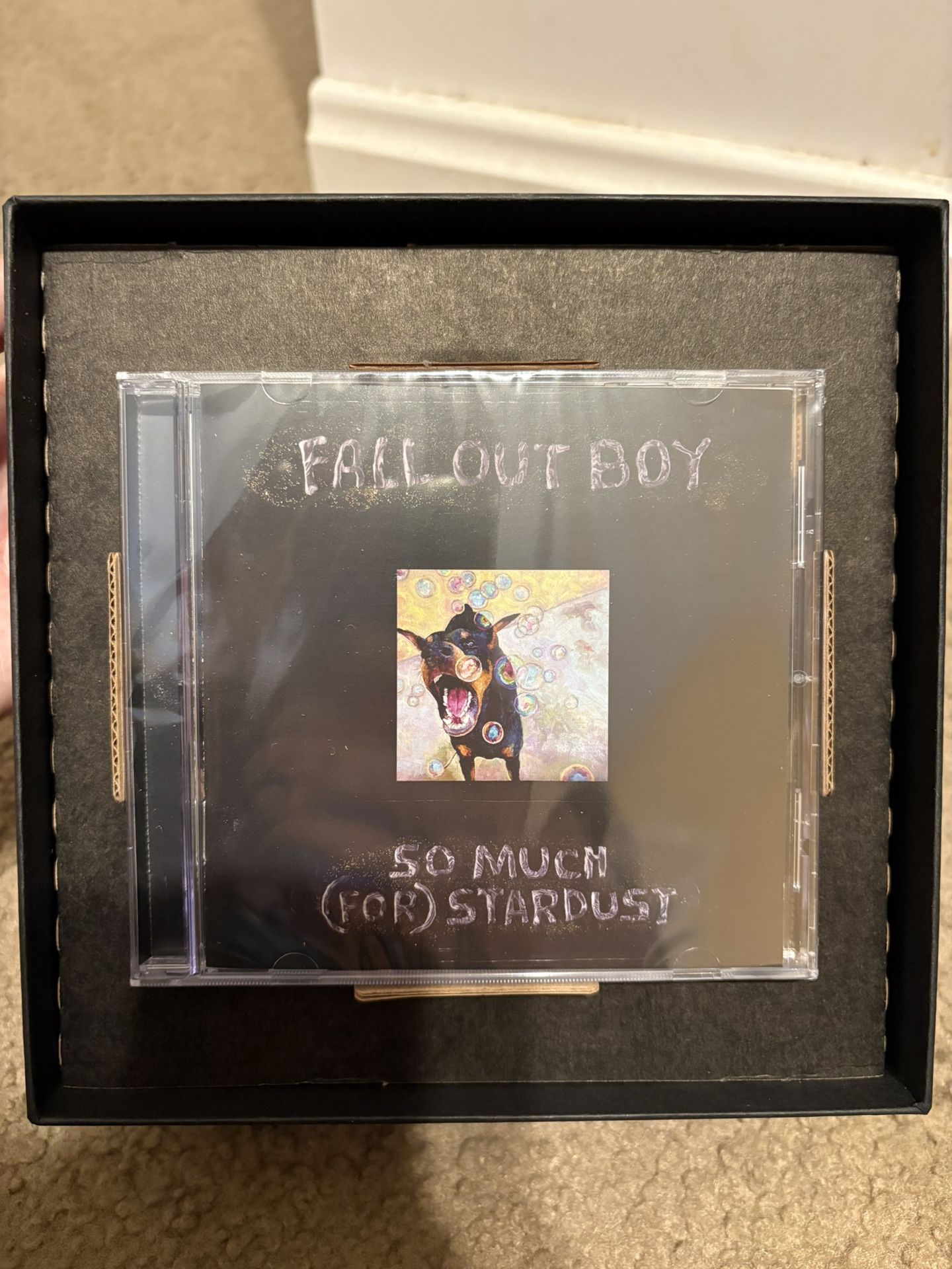 Fall Out Boy - So Much (for) Stardust sealed CD and decorative box