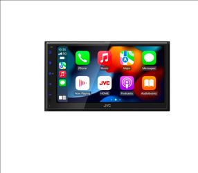 JVC KW-M690BW 6.8" Capacitive Touchscreen Car Stereo – Wireless Apple CarPlay & Android Auto, Bluetooth, USB Mirroring, 13-Band EQ