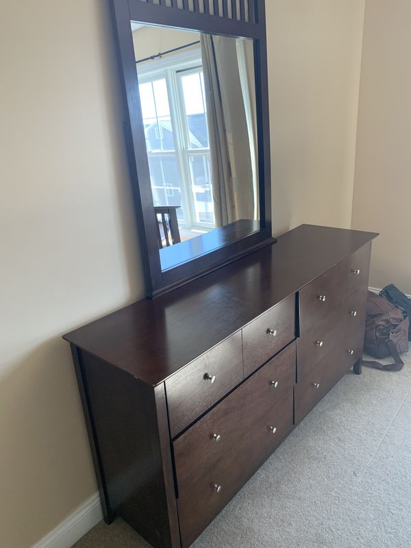 Dresser with Mirror-First come first serve for Sale in St. Louis, MO - OfferUp