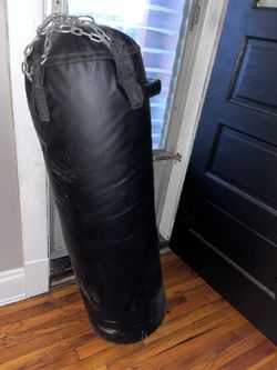 Punching Bag All Black
