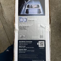 Kohler Cadence Double Bowl 20ga Stainless Steel Sink