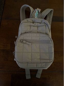 Tan Mini Backpack
