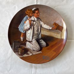Norman Rockwell The Painter Knowles Original