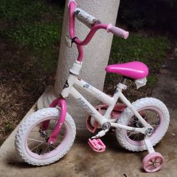 12" Nice & Clean Kids BMX Bike With Training Wheels 