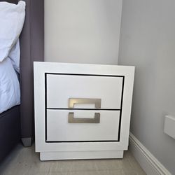 Matching Hand-Painted Nightstands – Set of 2