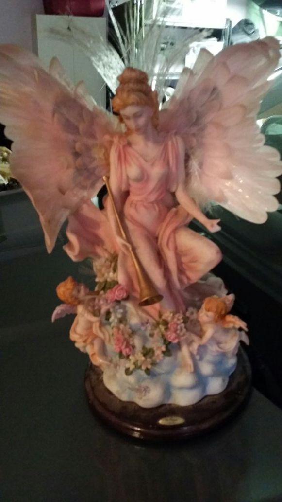 DE capoli collection angel porcelain statue