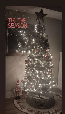 6.5" Pre-Lit Christmas Tree