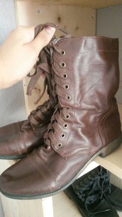 rampage combat boots