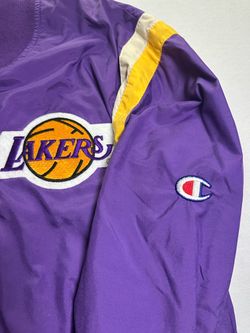 Vintage 90s Champion LA Lakers Warm-Up Jacket - Size Small