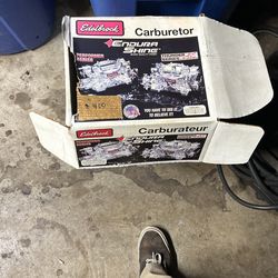 Edelbrock carburetors